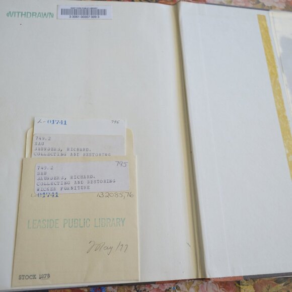 BOOK Collecting & Restoring Wicker Furniture - Picture 7 of 7